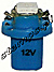 Led  R-5 12V SMD 5050 blue w oprawce B8,5